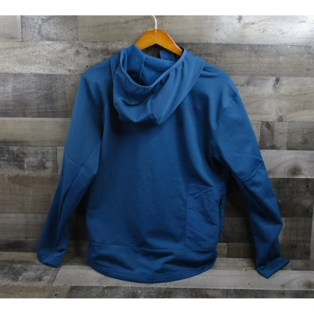 North Face Pullover Hoodie Mens Small Monterey Blue Wyrte PO UPF 40+ Outdoor